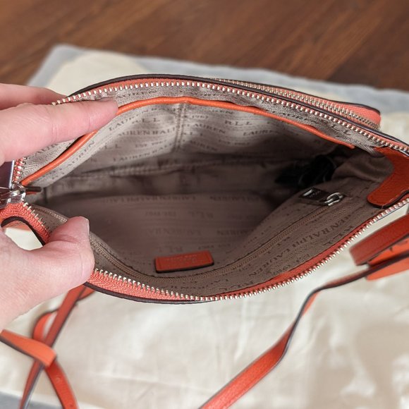 Lauren Ralph Lauren - Orange Crossbody Bag - Picture 12 of 16